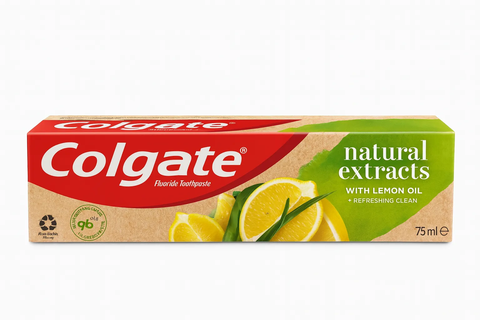 patte colgate natural oils with lemon 75ml - Cosmétique| Supermarche Dakar-Senegal